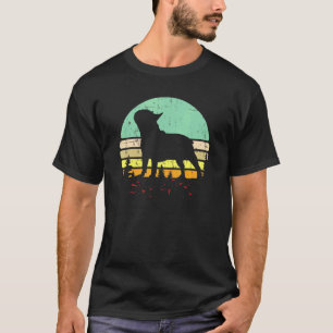 Camiseta Bulldogue Francês Retro Vintage Frenchie Pet