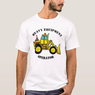 Camiseta Bulldozer Mens T-Shirt (Cores De Lite)