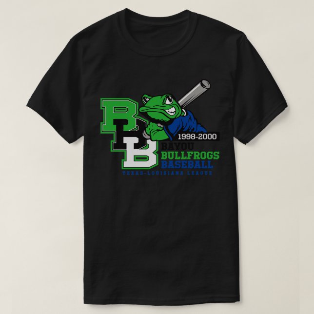 Camiseta Bullfrogs Baseball (Frente do Design)