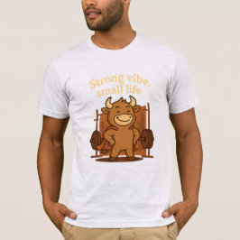 Camiseta Bullio® - Víblias fortes, vida pequena | Cartoon E