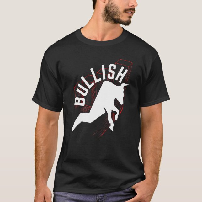 Camiseta BULLISH Purse Stock Bull Dividendo Cash (Frente)
