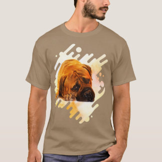 Camiseta Bullmastiff cão 8