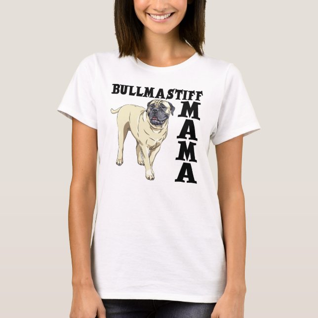 CAMISETA BULLMASTIFF MAMA (Frente)