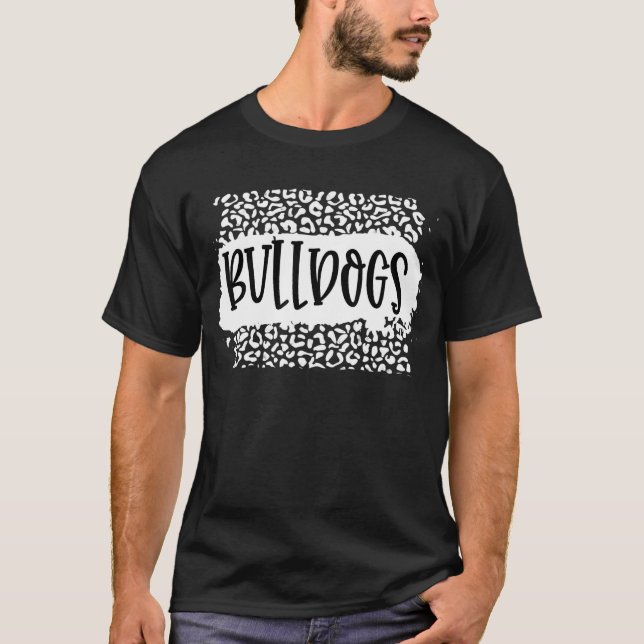 Camiseta Bulls Mascot Equipe de Ventiladores de Esportes Es (Frente)