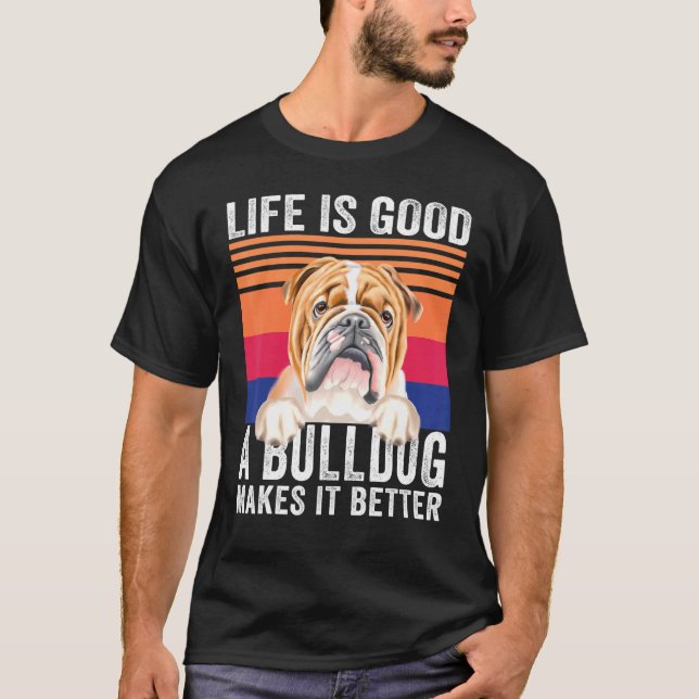 Camiseta Bulls Torna Sua Vida Boa Vintagem (Frente)