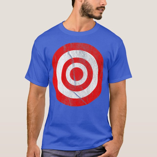 Camiseta Bullseye Dart Board Dartboard Target - touros RAF (Frente)