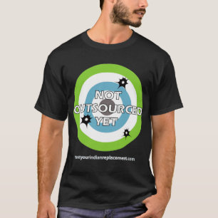 Camiseta Bullseye "não externalizado ainda "