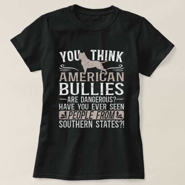 Camiseta Bully XL Pitbull Friendly Dog Estados Unidos Fan A (Frente do Design)
