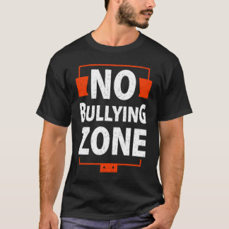 Camiseta Bullying Awareness  No Bullying Zone