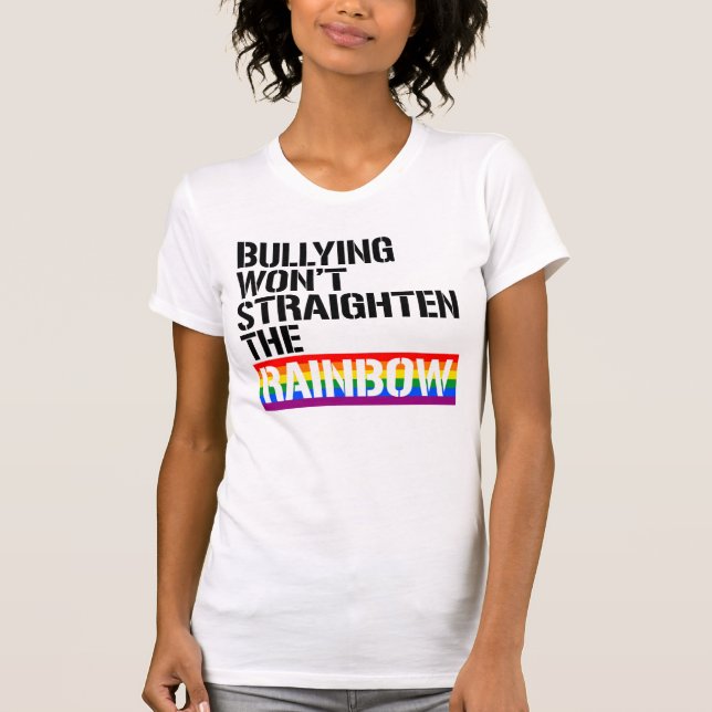 CAMISETA BULLYING NÃO VAI REDUZIR A CAIXA-CHUVA (Frente)