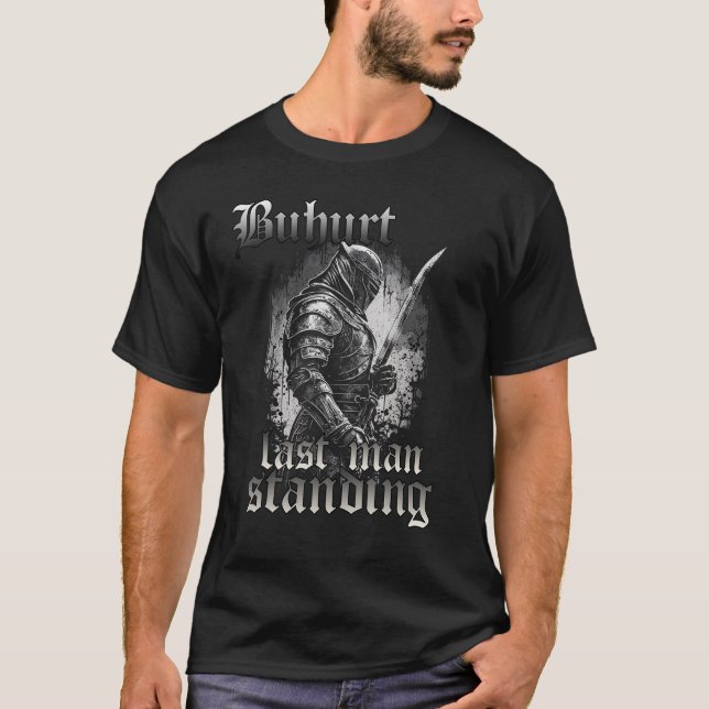 Camiseta Bumacht Buhurer Hobby Ritter Outfit Bumacher Turni (Frente)