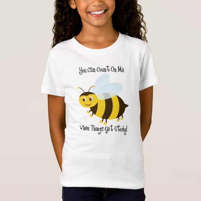 Camiseta Bumble a abelha (Frente)