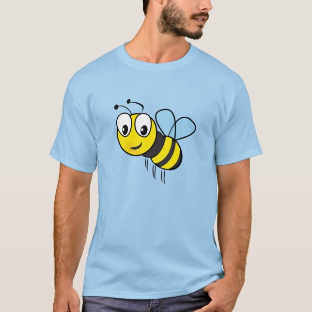 Camiseta Bumble a abelha, zumbido (Frente)
