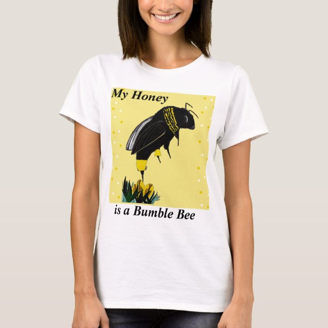 Camiseta Bumble Bee T (Frente)