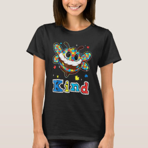 Camiseta Bumble Bumble Kind Quebra-cabeça Piece Autismo Con