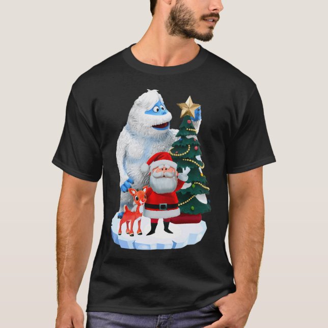 Camiseta Bumble Rudolph E Papais noeis (Frente)