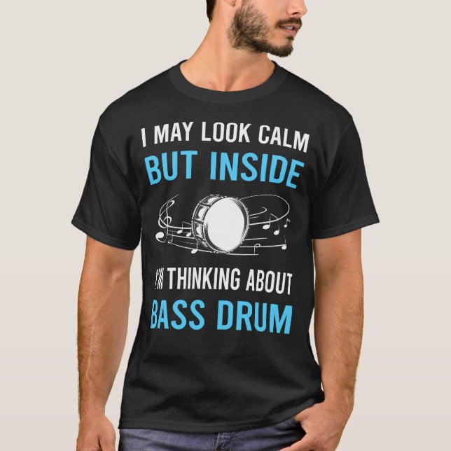 Camiseta Bumbo de Baixo Calmo Look (Frente)