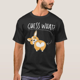 Camiseta Bumbum Adorável Corgi Adivinha O Que