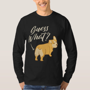 Camiseta Bumbum Corgi T I Proprietário do Rescue Welsh Pemb