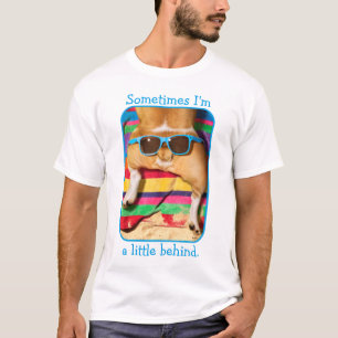 Camiseta Bumbum De Cães Com Óculos De Sol