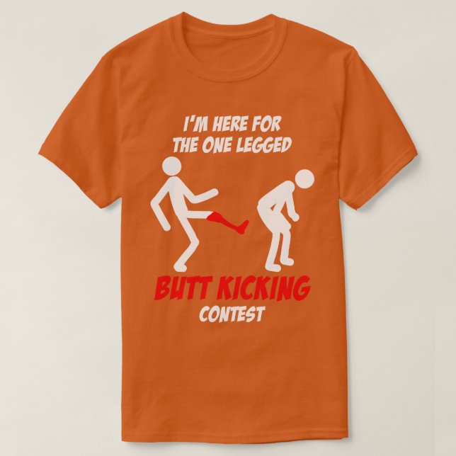 Camiseta Bumbum de Concurso de Bicking (Frente do Design)