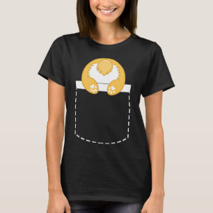 Camiseta Bumbum De Corgi Bonito Na Novidade Pocket Corgi