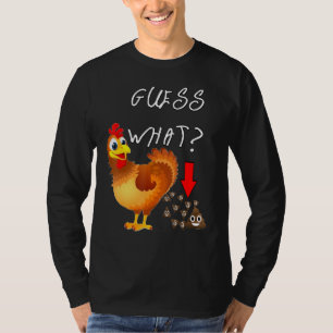 Camiseta Bumbum De Galinha Adivinha O Que Galinha Feliz Fac