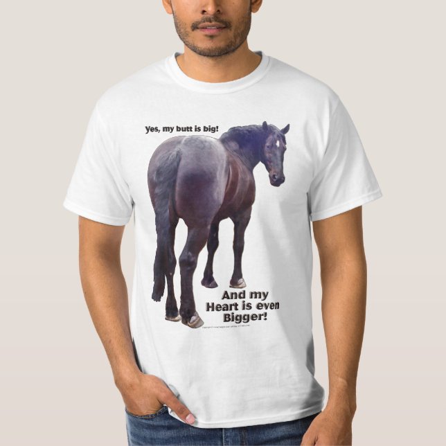 Camiseta Bumbum grande Percheron (Frente)
