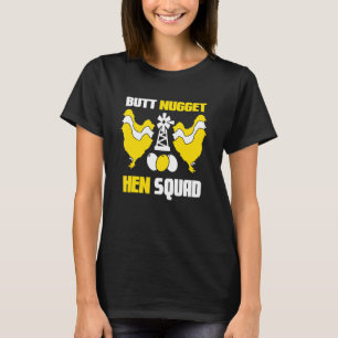 Camiseta Bumbum Núgget Galinha Fazenda De Ovos De Galinha Q