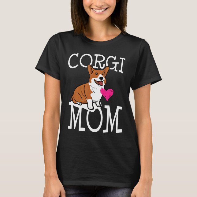 Camiseta Bumbuns Corgi Dog Mãe Corgi Corgi (Frente)