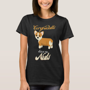 Camiseta Bumbuns Corgi Me Levam Loucos Engraçados Proprietá