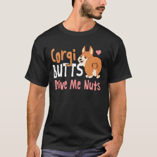 Camiseta Bumbuns de milho me conduzem loucos cauda em forma