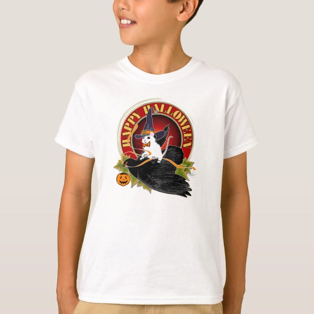 Camiseta Bump No Dia das Bruxas Brancas Noturnas (Frente)