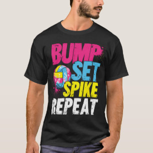 Camiseta Bump Set Spike Repetir