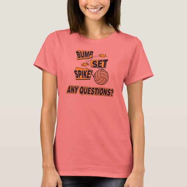 Camiseta Bump Set Spike Voleibol (Frente)