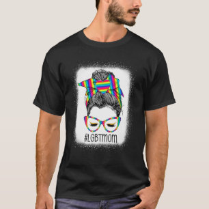 Camiseta Bun Lgbt Mãe Feliz dia de as mães Lésbica