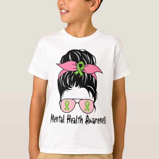 Camiseta Bun Mental Health Problems Gift Mental Health Awar (Frente)