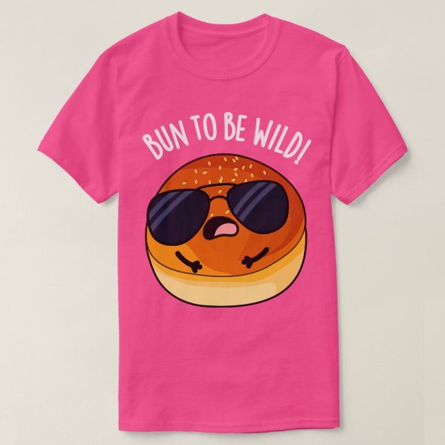 Camiseta Bun Para Serem Peitos De Comida Engraçados (Frente do Design)