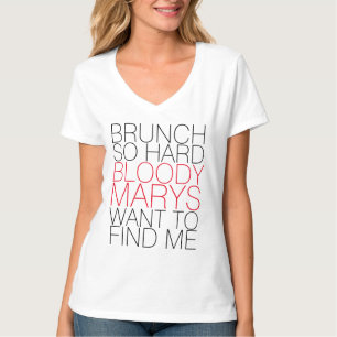 CAMISETA BUNCH, TÃO DURO BLOODY MARYS QUER ME ENCONTRAR