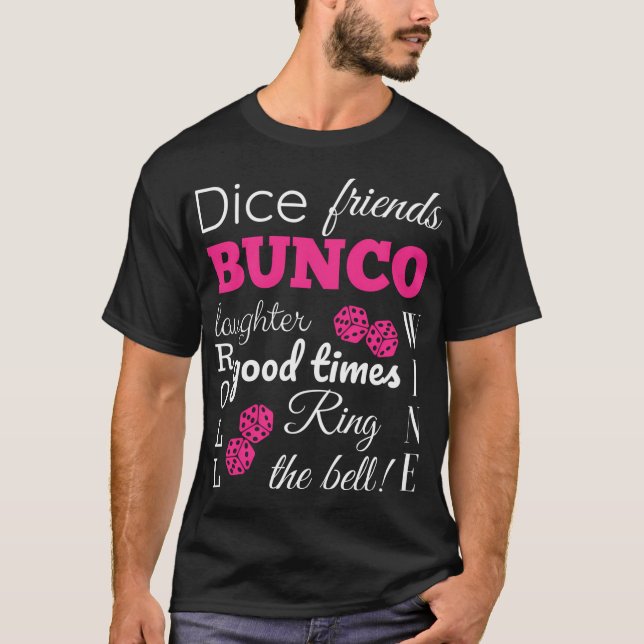 Camiseta Bunco Dice Times (Frente)