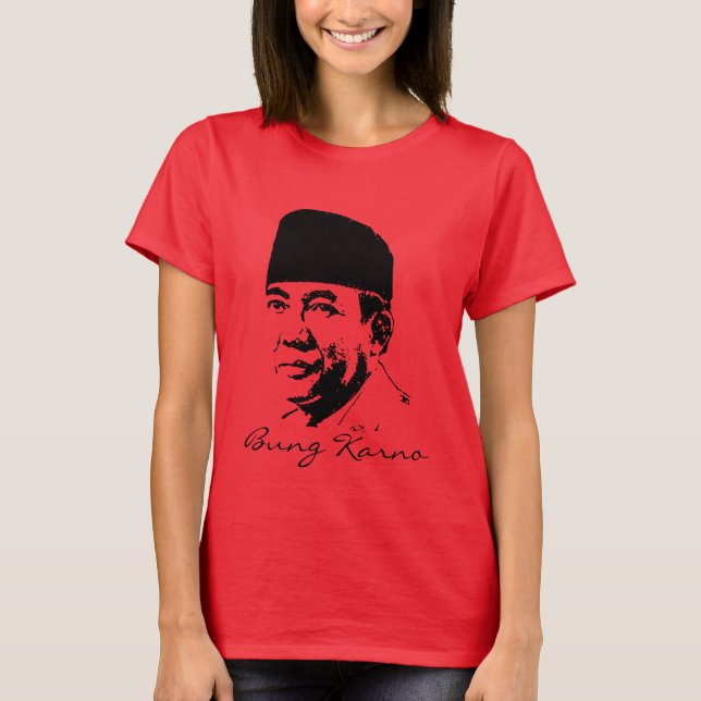 Camiseta Bung Karno (Frente)