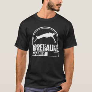 Camiseta Bungee Pulando Adrenalina Carregando Vintage Bungy
