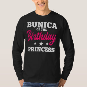 Camiseta Bunica Da Festa De Aniversário Da Princesa Celebra