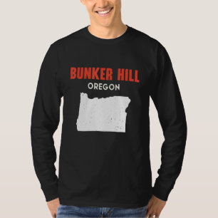 Camiseta Bunker Hill Oregon EUA State America Viagem Oregon