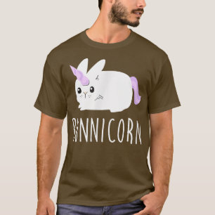 Camiseta Bunnicorn, Engraçada Páscoa Mágica do Bunny Unicor