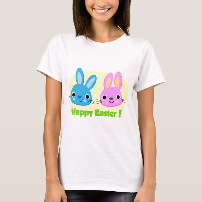CAMISETA BUNNIES "FELZ PASCOA" (Frente)