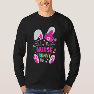 Camiseta Bunnies, sou a enfermeira, a vida está a enfermar.