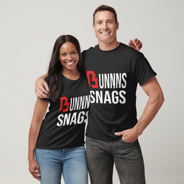 Camiseta Bunnns Snags, guardas (Unissex)