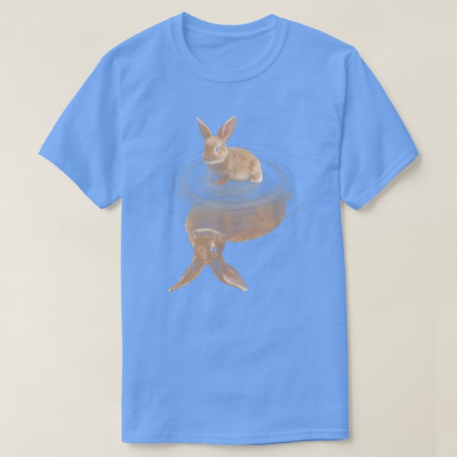 Camiseta BUNNY Baby Refletion Mirror BUNNY Stronger (Frente do Design)