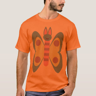 Camiseta Bunny Borboleta Coelhinho Híbrido Adorável Kawaii